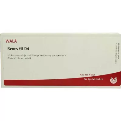 RENES GL D 4 Ampoules, 10X1 ml RENES GL D 4 Ampoules, 10X1 ml