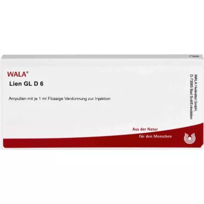 LIEN GL D 6 Ampoules, 10X1 ml LIEN GL D 6 Ampoules, 10X1 ml