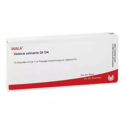 VESICA URINARIA GL D 4 Ampoules, 10X1 ml