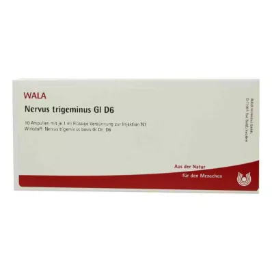 NERVUS TRIGEMINUS GL D 6 Ampoules, 10X1 ml NERVUS TRIGEMINUS GL D 6 Ampoules, 10X1 ml