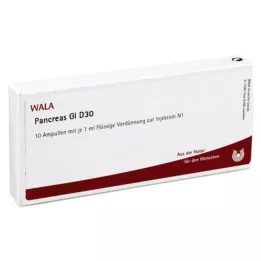 PANCREAS GL D 30 Ampoules, 10X1 ml
