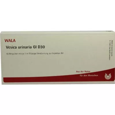 VESICA URINARIA GL D 30 Ampoules, 10X1 ml VESICA URINARIA GL D 30 Ampoules, 10X1 ml
