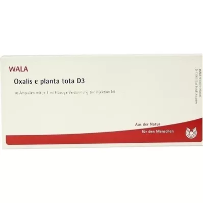 OXALIS E planta tota D 3 Ampoules, 10X1 ml