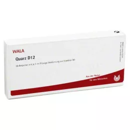 QUARZ D 12 Ampoules, 10X1 ml