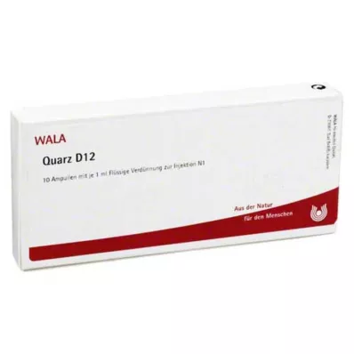 QUARZ D 12 Ampoules, 10X1 ml
