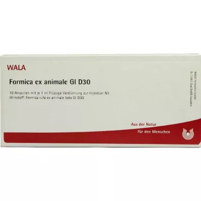 FORMICA EX animale GL D 30 ampoules, 10X1 ml FORMICA EX animale GL D 30 ampoules, 10X1 ml