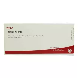 HEPAR GL D 15 Ampoules, 10X1 ml