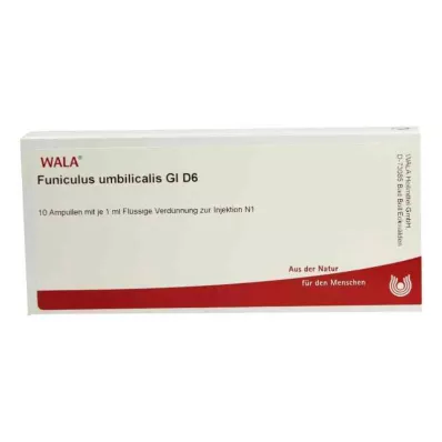 FUNICULUS UMBILICALIS GL D 6 Ampoules, 10X1 ml