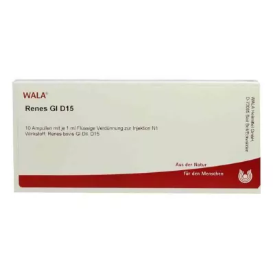 RENES GL D 15 Ampoules, 10X1 ml RENES GL D 15 Ampoules, 10X1 ml