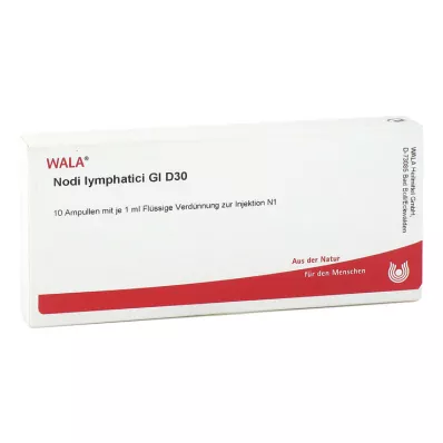 NODI lymphatici GL D 30 ampoules, 10X1 ml