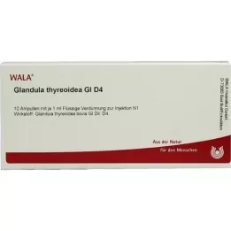 GLANDULA THYREOIDEA GL D 4 Ampoules, 10X1 ml