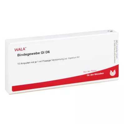 BINDEGEWEBE GL D 6 Ampoules, 10X1 ml