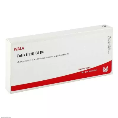 CUTIS feti GL D 6 ampoules, 10X1 ml