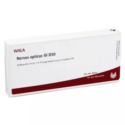 NERVUS OPTICUS GL D 30 Ampoules, 10X1 ml NERVUS OPTICUS GL D 30 Ampoules, 10X1 ml