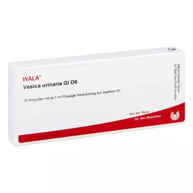VESICA URINARIA GL D 6 Ampoules, 10X1 ml VESICA URINARIA GL D 6 Ampoules, 10X1 ml
