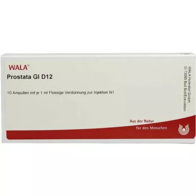 PROSTATA GL D 12 Ampoules, 10X1 ml PROSTATA GL D 12 Ampoules, 10X1 ml