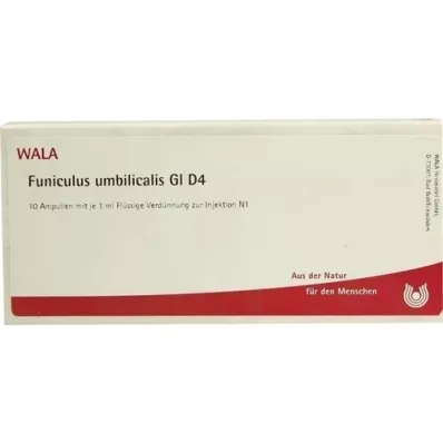 FUNICULUS UMBILICALIS GL D 4 Ampoules, 10X1 ml