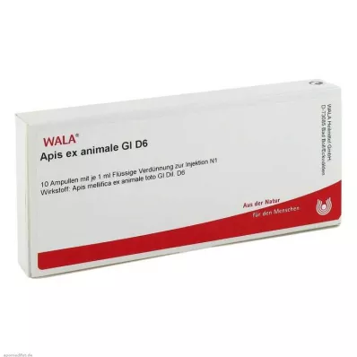 APIS EX animale GL D 6 ampoules, 10X1 ml