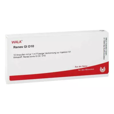 RENES GL D 10 ampoules, 10X1 ml RENES GL D 10 ampoules, 10X1 ml