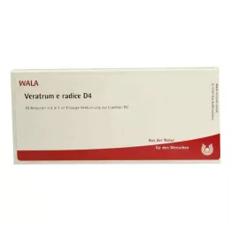 VERATRUM E radice D 4 Ampoules, 10X1 ml