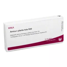 ARNICA E Planta tota D 20 Ampoules, 10X1 ml