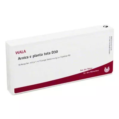 ARNICA E Planta tota D 30 Ampoules, 10X1 ml ARNICA E Planta tota D 30 Ampoules, 10X1 ml