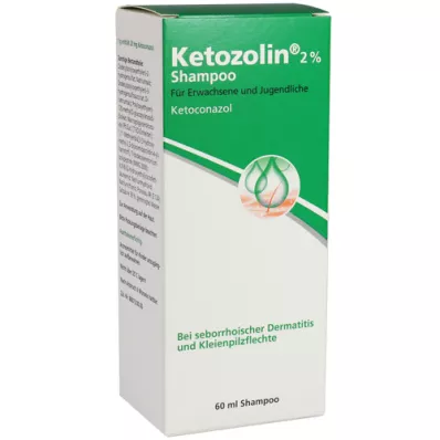 KETOZOLIN 2% Shampoo, 60 ml