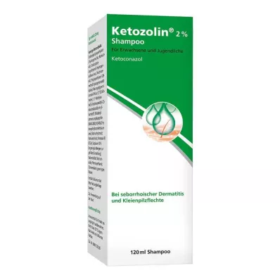 KETOZOLIN 2% Shampoo, 120 ml KETOZOLIN 2% Shampoo, 120 ml