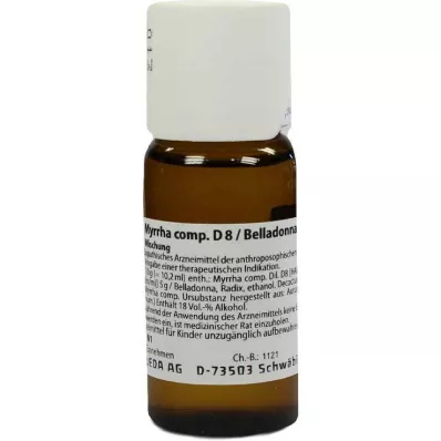 MYRRHA comp.D 8/Belladonna Radix D 10 aa mixture, 50 ml MYRRHA comp.D 8/Belladonna Radix D 10 aa mixture, 50 ml