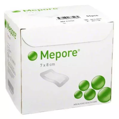 MEPORE Wound dressing sterile 7x8 cm, 55 pcs MEPORE Wound dressing sterile 7x8 cm, 55 pcs