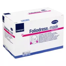 FOLIODRESS mask Comfort perfect green OP-Masks, 50 pcs