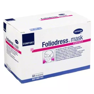 FOLIODRESS mask Comfort perfect green OP-Masks, 50 pcs