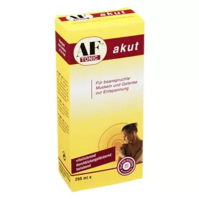 AF TONIC acute liquid, 200 ml AF TONIC acute liquid, 200 ml