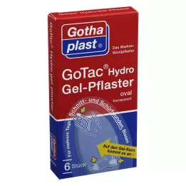 GOTAC Wound film with gel pad, 6 pcs