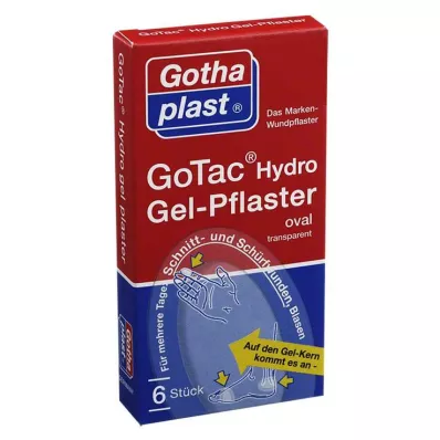 GOTAC Wound film with gel pad, 6 pcs GOTAC Wound film with gel pad, 6 pcs