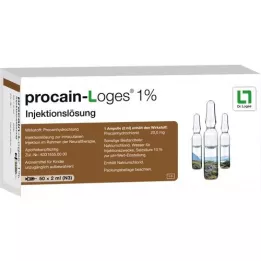 PROCAIN-Loges 1% Solution for Injection Ampoules, 50X2 ml
