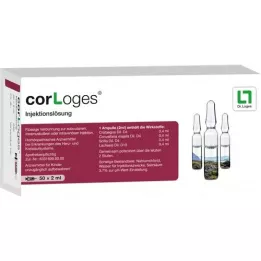 CORLOGES Injection solution ampoules, 50X2 ml