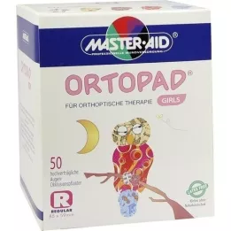 ORTOPAD for girls regular eye occlusion patches, 50 pcs