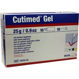 CUTIMED Hydrogel amorphous, 10X25 g