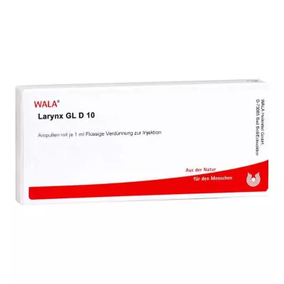 LARYNX GL D 10 ampoules, 10X1 ml