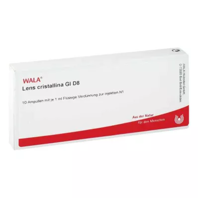 LENS CRISTALLINA GL D 8 Ampoules, 10X1 ml
