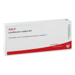 LEVISTICUM E radice D 4 Ampoules, 10X1 ml