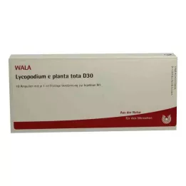 LYCOPODIUM E planta tota D 30 Ampoules, 10X1 ml