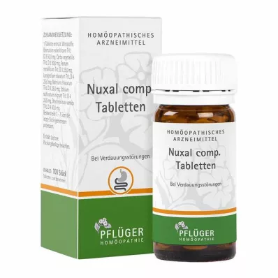 NUXAL comp. tablets, 100 pcs NUXAL comp. tablets, 100 pcs