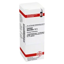 CALCIUM FLUORATUM D 6 Dilution, 20 ml