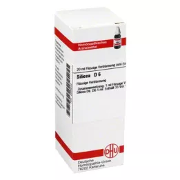 SILICEA D 6 Dilution, 20 ml