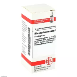 RHUS TOXICODENDRON C 200 globules, 10 g