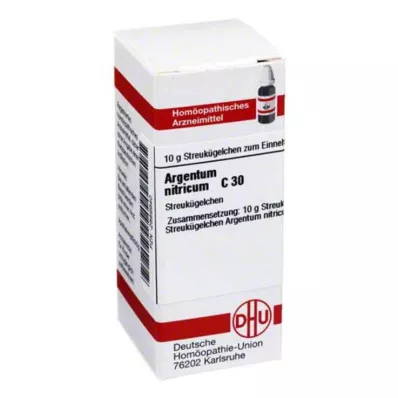 ARGENTUM NITRICUM C 30 globules, 10 g
