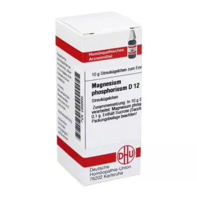 MAGNESIUM PHOSPHORICUM D 12 globules, 10 g MAGNESIUM PHOSPHORICUM D 12 globules, 10 g
