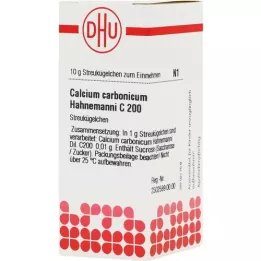 CALCIUM CARBONICUM Hahnemanni C 200 globules, 10 g